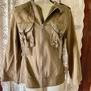 Vintage Khaki military jacket Medium DaNang
